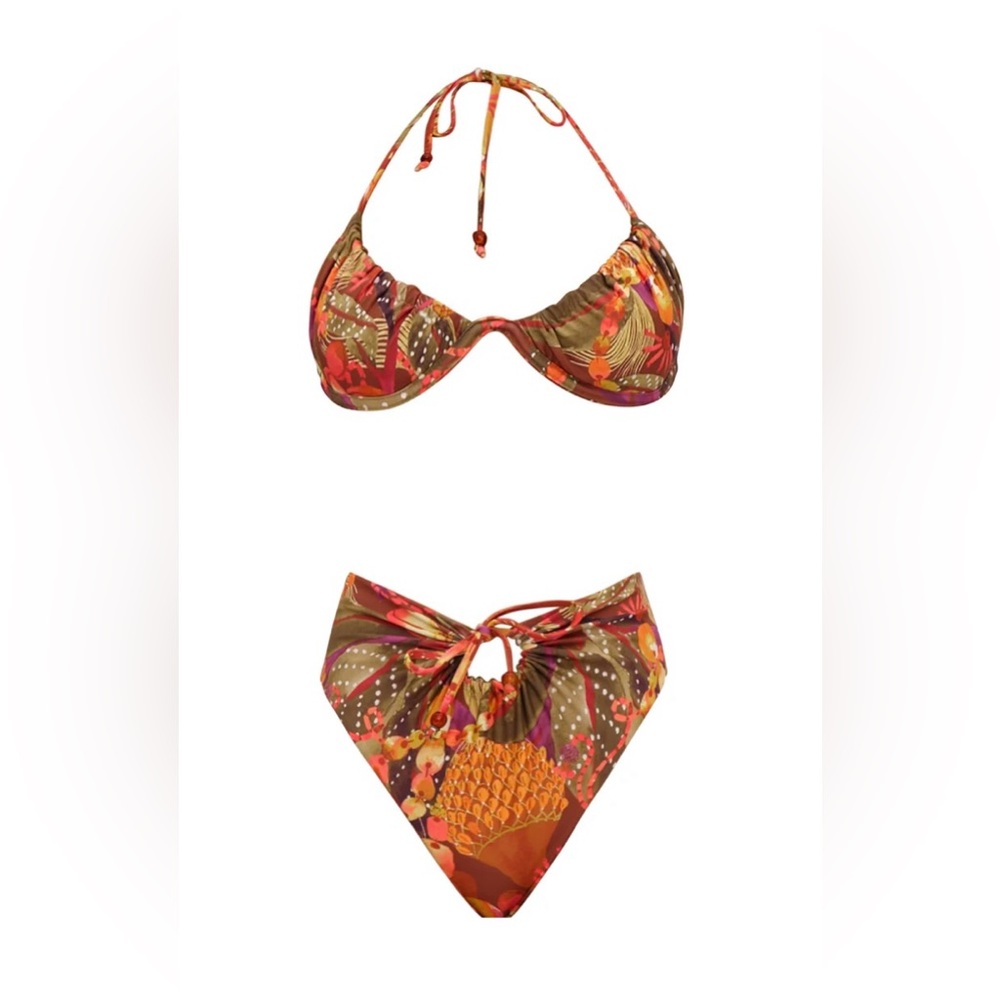 NWT Andrea Iyamah Reversible Bikini Top